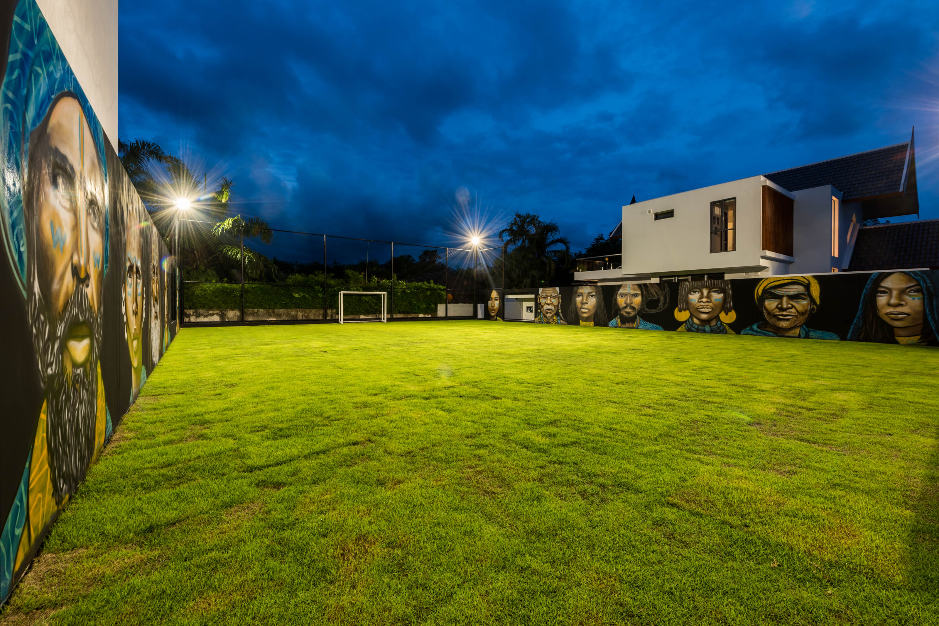 Exotic Luxury 5 or 4 Bedroom Pool Villa with Football pitch for Holiday