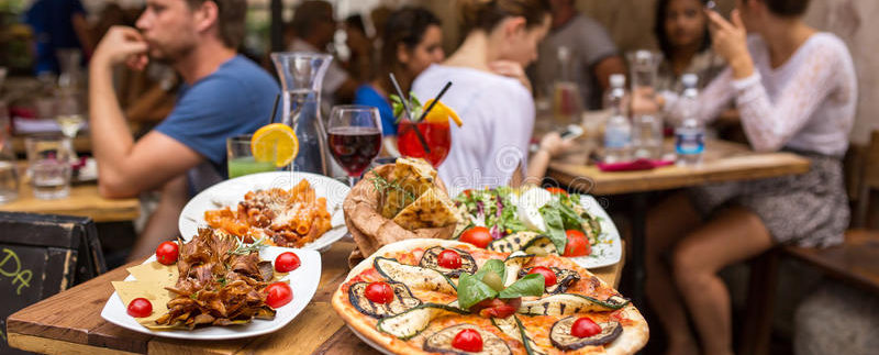 unidentified-people-eating-traditional-italian-food-outdoor-restaurant-rome-italy-september-trastevere-district-rome-61947191