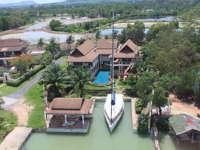 Luxury 5 Bedroom Villa with Private Yacht Berth 90 million Thai Baht