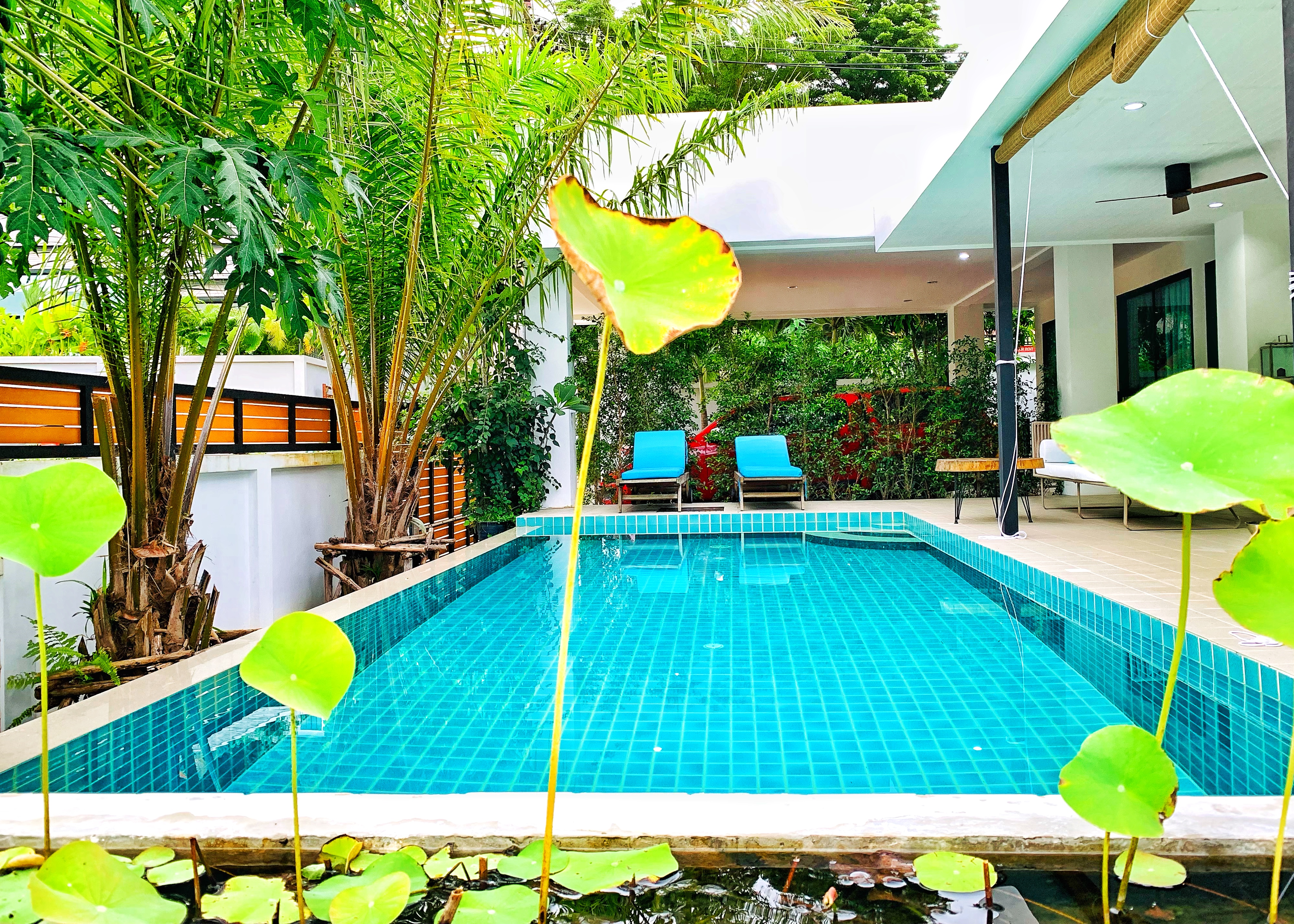 New modern 4 bedrooms pool villa 10 min drive to Rawai beach