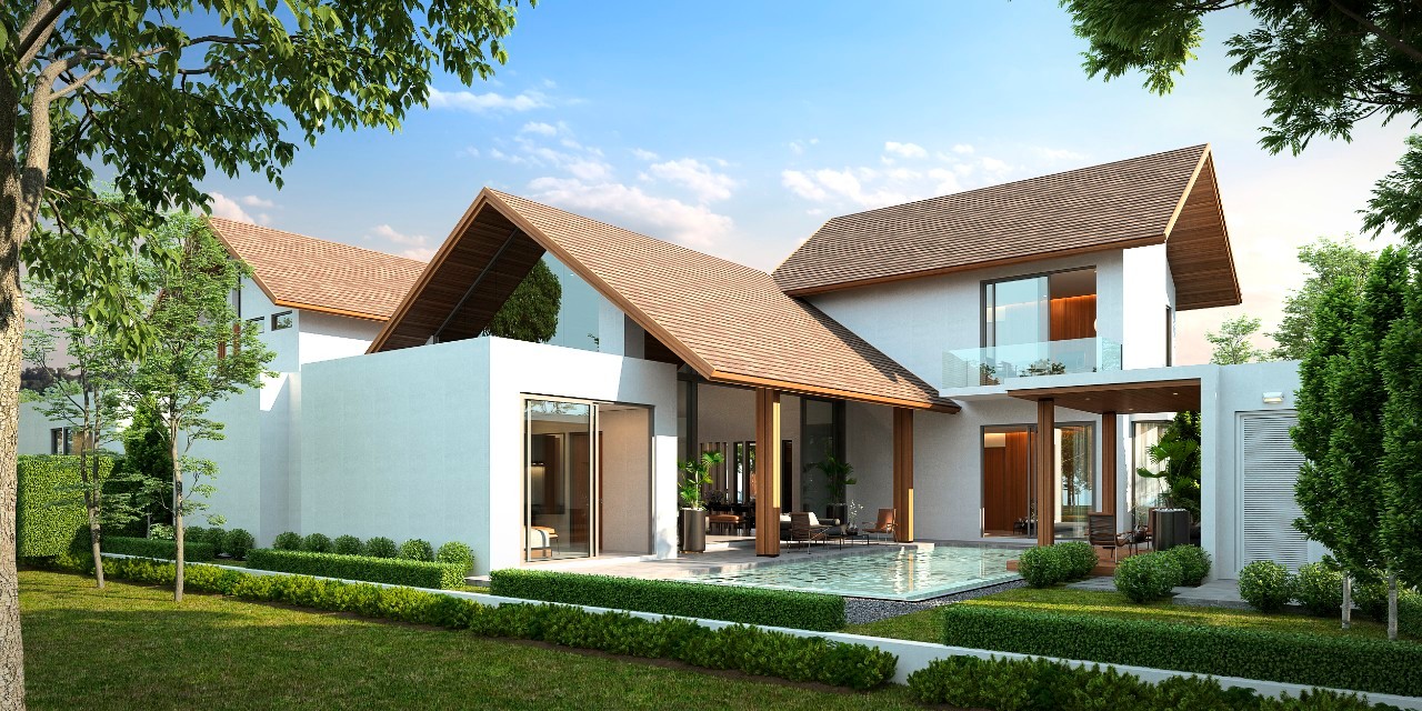 Luxury 4 bedrooms pool villa for sale in Thalang Phuket