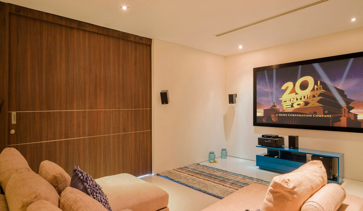 13. Villa Samira - Private movie room