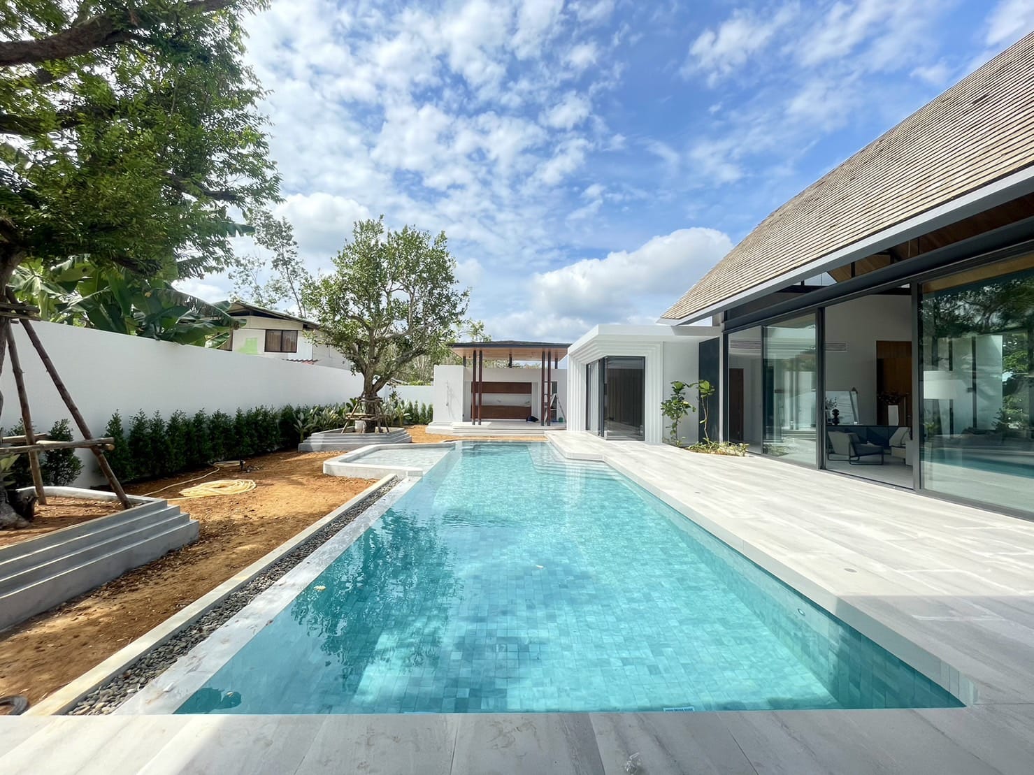 Modern traditional Thai elegance 4 bedrooms pool villa for sale near Bangtao beach