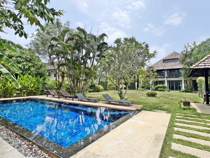 Pool villa 5 bedrooms big land plot for sale near Bangtao beach