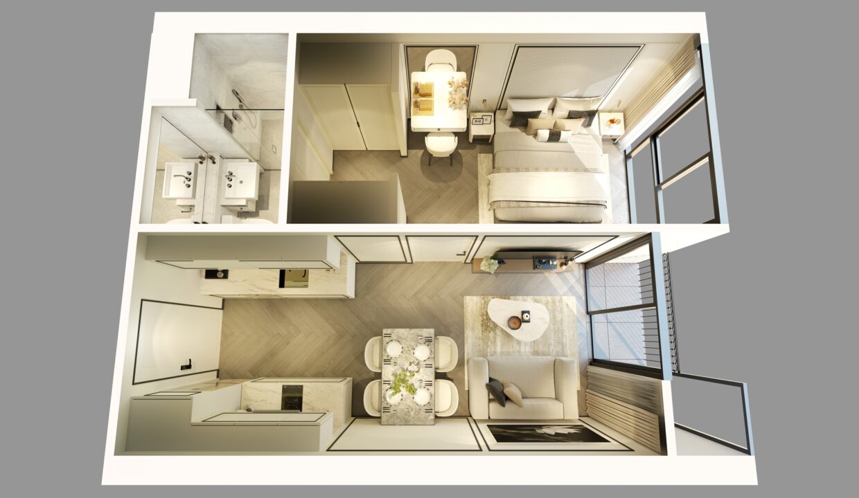 RE-TOPVIEW_1BEDROOM_B
