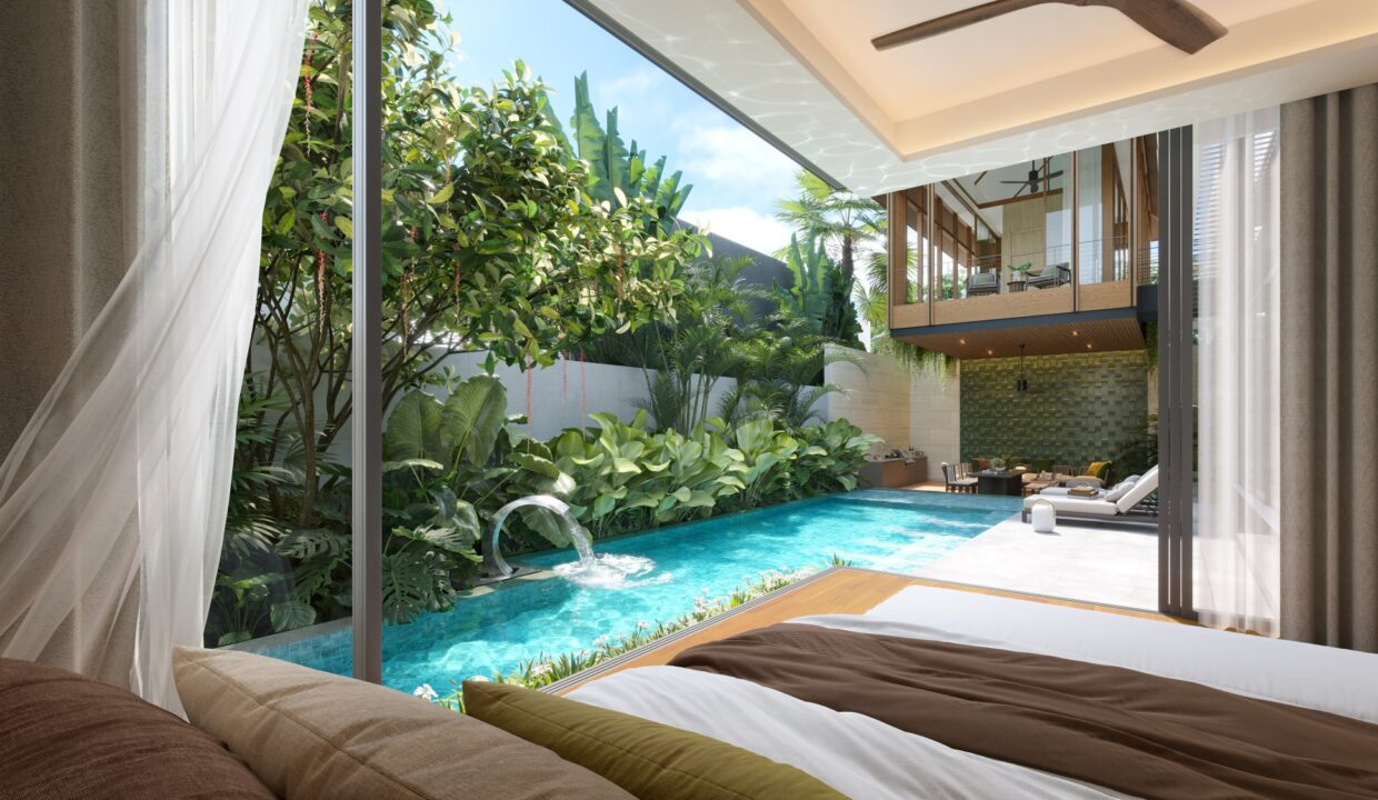 RE-Type L Bedroom 1 with pool_Final_08