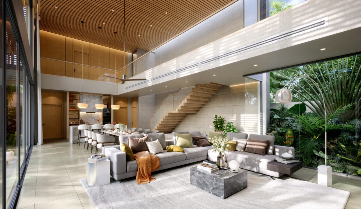 RE-Type L Living and Dining see stair_Final07