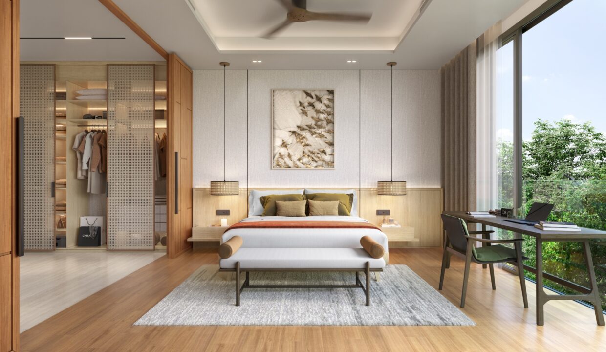 RE-Type L Master bedroom view 01_Final06