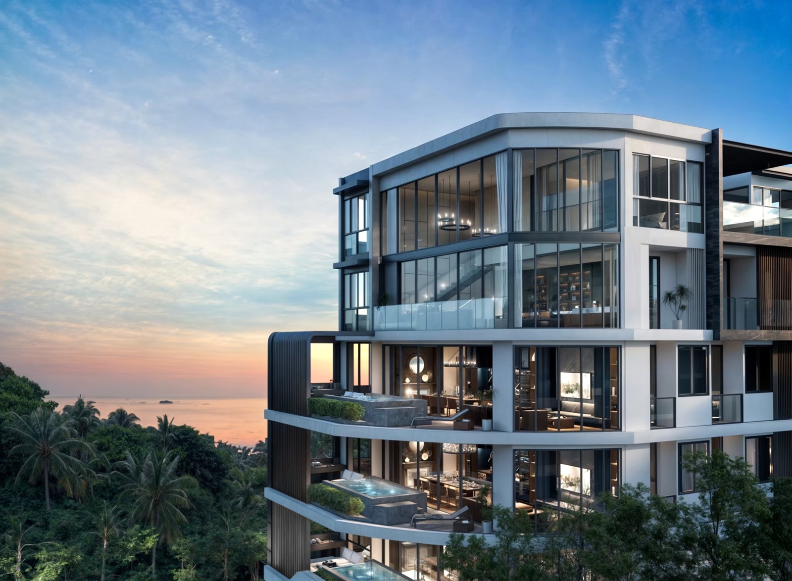 The Petit Tycoon luxury condominium 1-3 bedrooms Surin beach