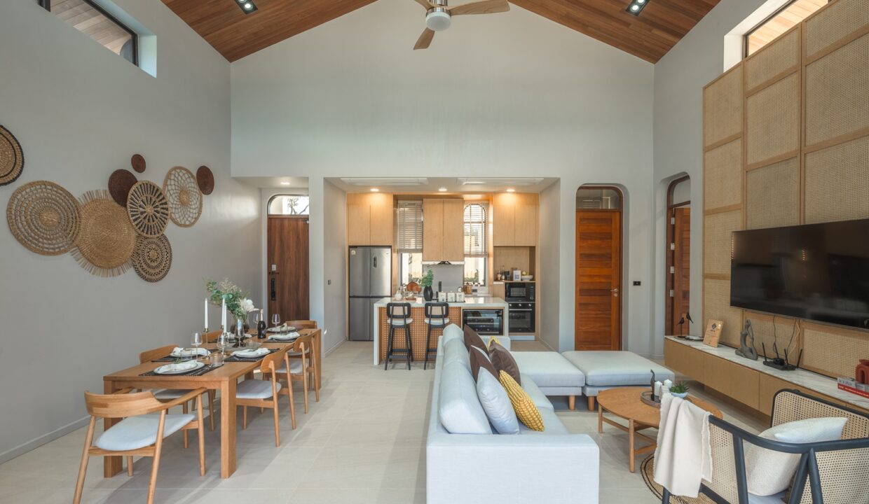 11-Open plan living & kitchen