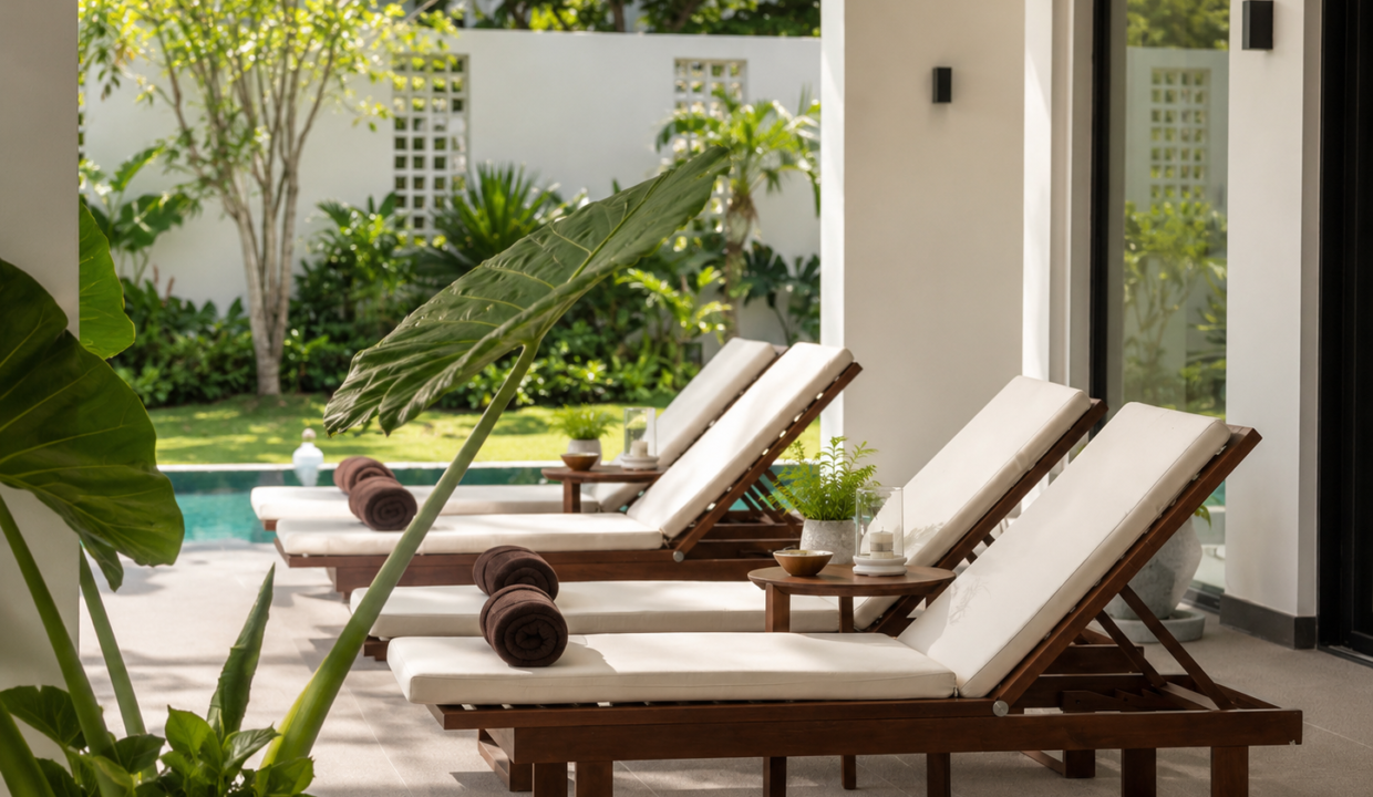 Pool terrace